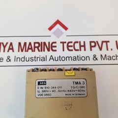 Aeg Tma 3 Relay 910-344-011 440V~60 Hz