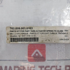 Air Torque Complete Spare Part Kit 762.009.001.0103