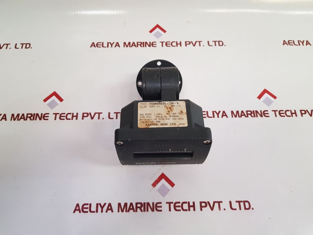 Akatuki Seiki Fgbb835Cdl-72X-s Flowmeter