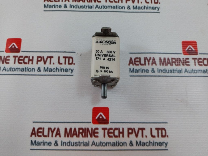 Aktieselskabet Lk-nes 171 A 4214 Fuse 50A 500V