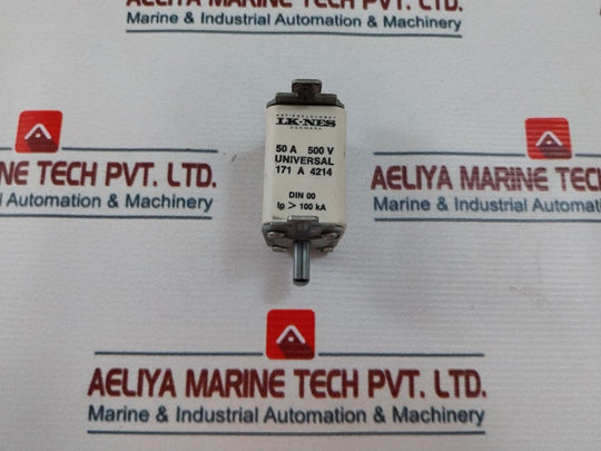 Aktieselskabet Lk-nes 171 A 4214 Fuse 50A 500V
