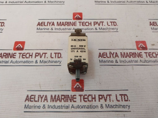 Aktieselskabet Lk-nes 171 A 4216 Fuse 63A 500V