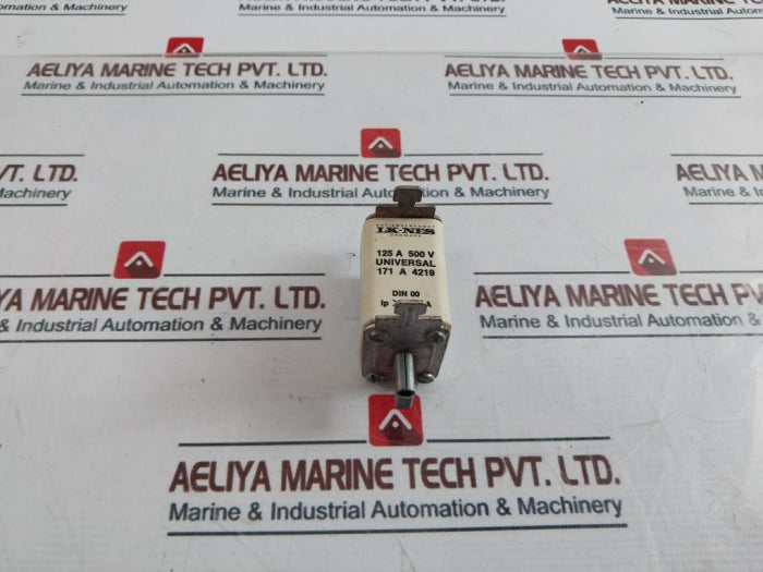 Aktieselskabet Lk-nes 171 A 4219 Fuse 125 A 500 V