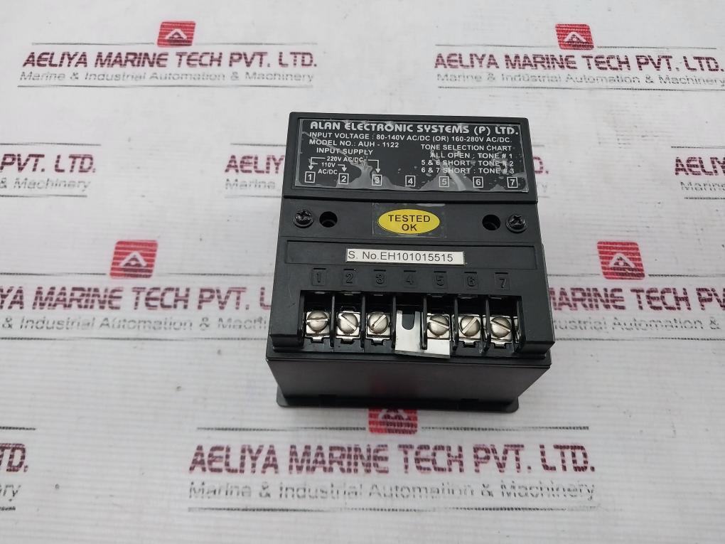 Alan Auh-1122 Electronic Buzzer 220Vac/Dc