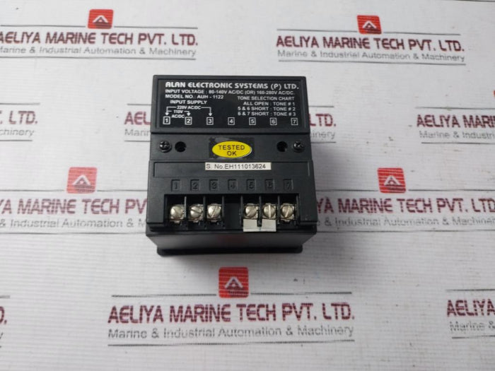 Alan Electronic Auh-1122 Electronic Hooter 220v Ac/dc