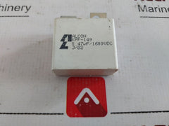 Lot Of 3X Alcon Kpf-149 Igbt Snubber Capacitor 0.47µF/1600Vdc J/B2