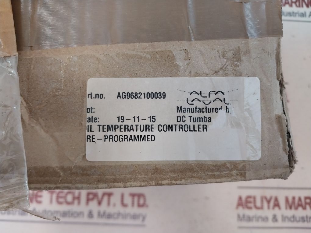Alfa Laval 93al140 Temperature Controller Ag9682100025