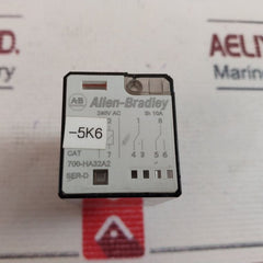 Allen- Bradley 700-ha32A2 Ser-d Relay 10A 250V
