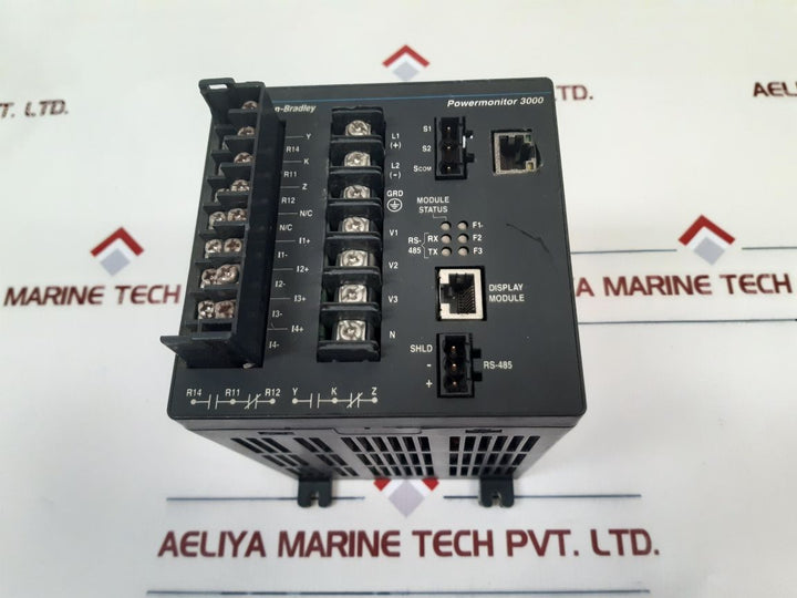 Allen-bradley 1404-m 405A-ent Ethernet Power Monitor 120V-240Vac 50-60Hz Or 125V-250Vdc