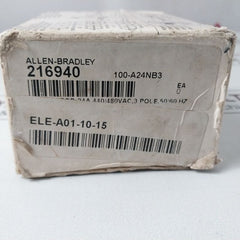 Allen-bradley 100-a24Nb3 Ser.C Contactor