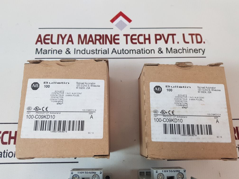 Allen-bradley 100-c09*10 Contactor 110V 50/60Hz , 6Kv