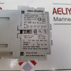 Allen-bradley 100-c23*10 Contactor C23 10