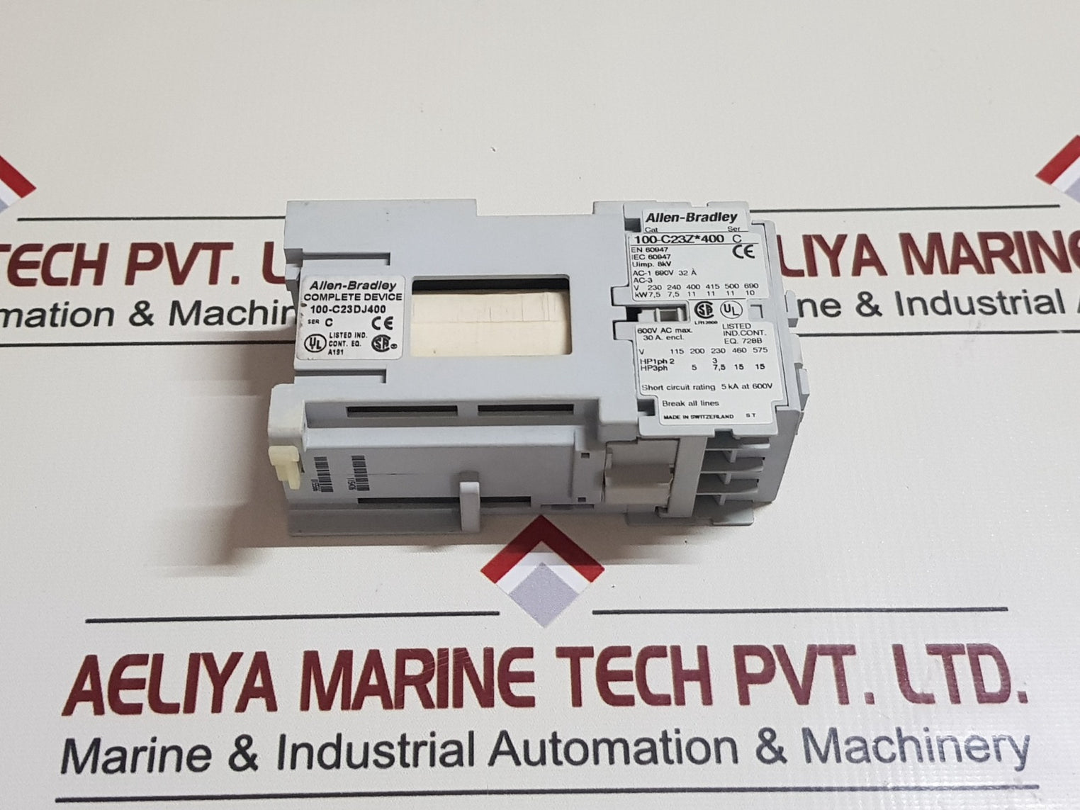 Allen-bradley 100-c23Z*400 Ser C Contactor