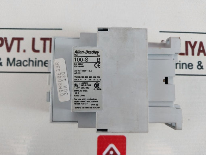 Allen-bradley 100-c30*00 Series C Auxiliary Contact Block 690V 65A