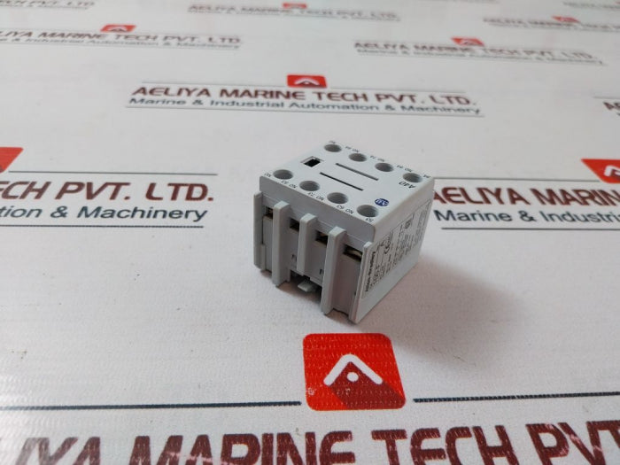 Allen-bradley 100-f Auxiliary Contact Block 100-fa40 600V Ac Max