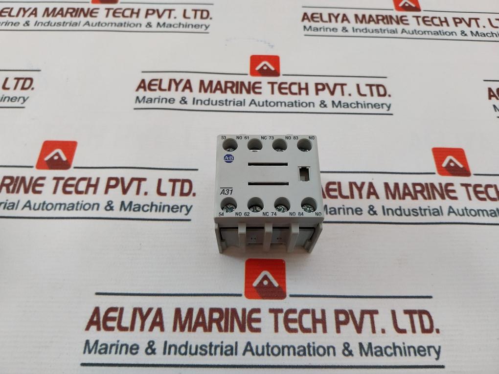 Allen-bradley 100-fa31 Auxiliary Contact Front Mount 600V 10A