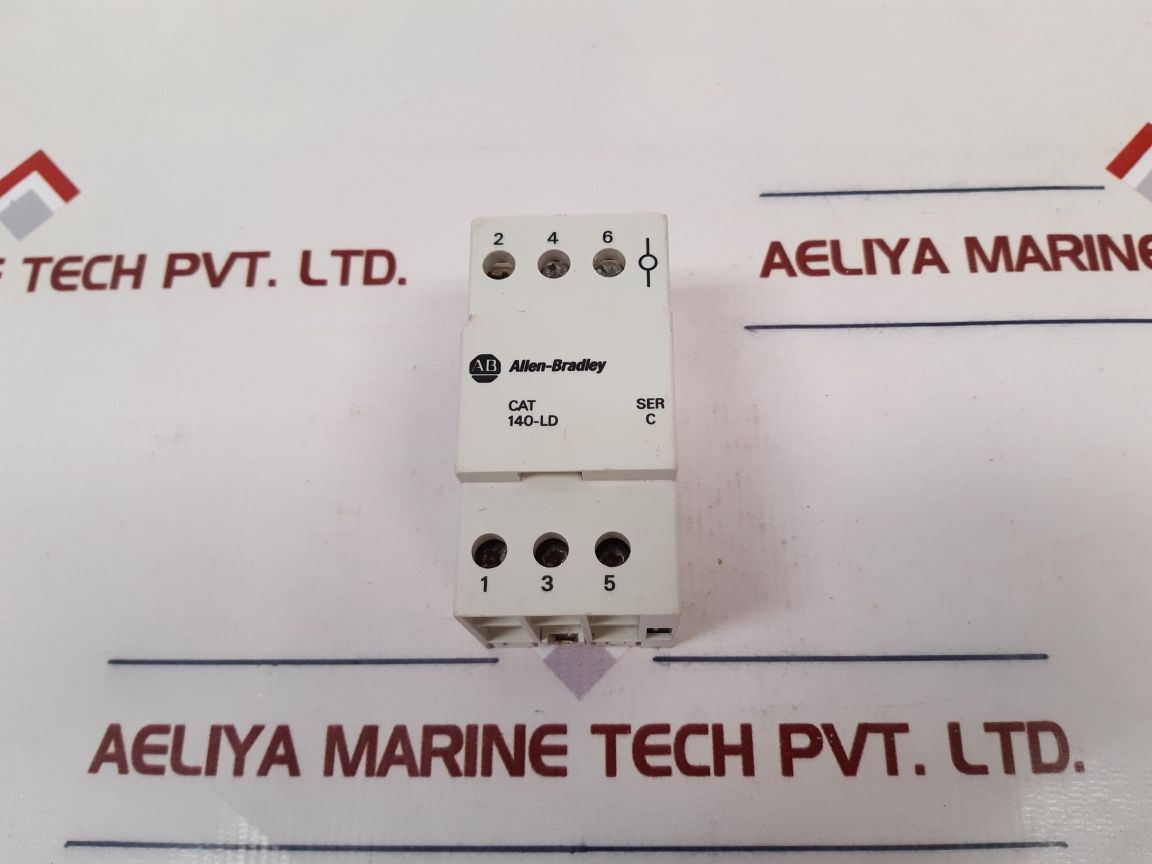 Allen-bradley 140-ld Ser.C Three Phase Terminal