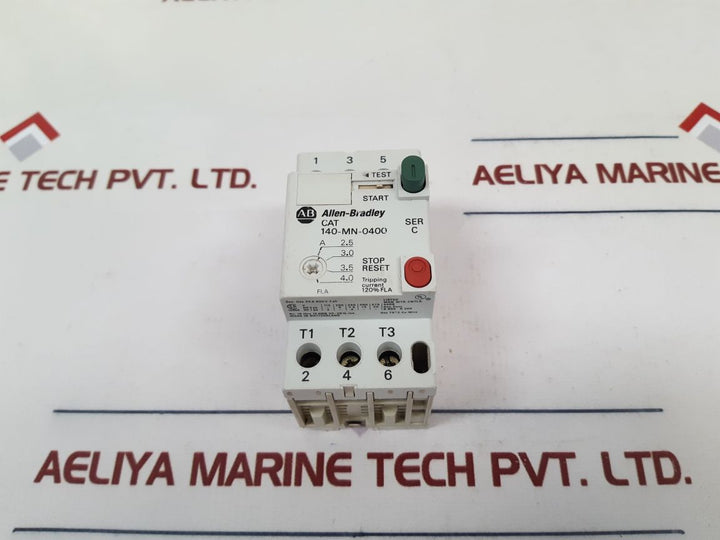 Allen-bradley 140-mn-0400 Manual Motor Starter Ser.C