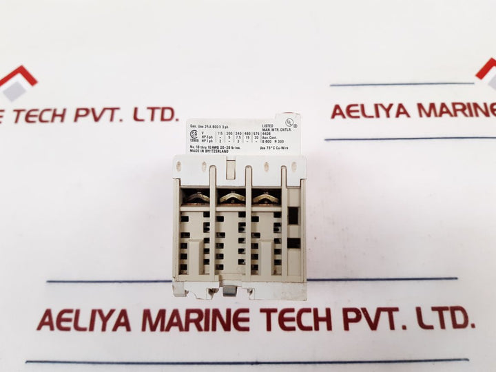 Allen-bradley 140-mn-0400 Manual Motor Starter Ser.C