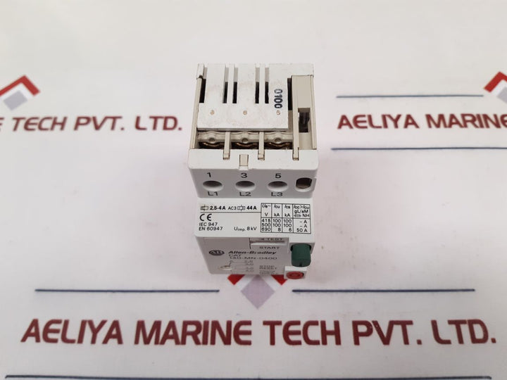 Allen-bradley 140-mn-0400 Manual Motor Starter Ser.C
