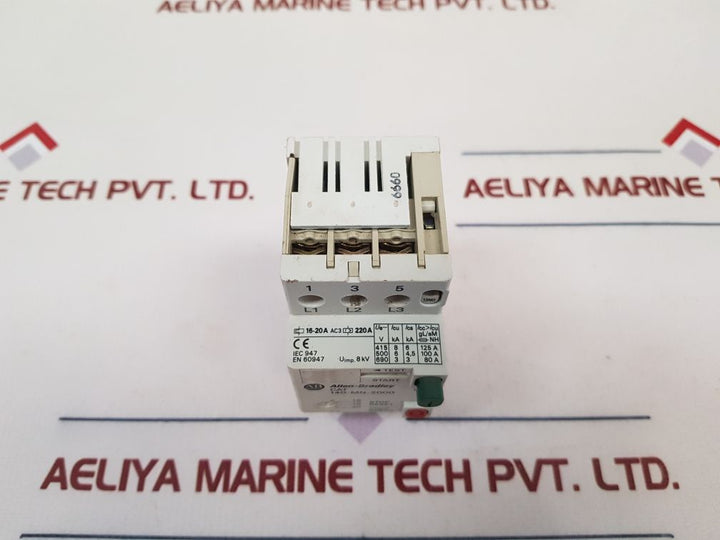 Allen-bradley 140-mn-2000 Manual Motor Starter