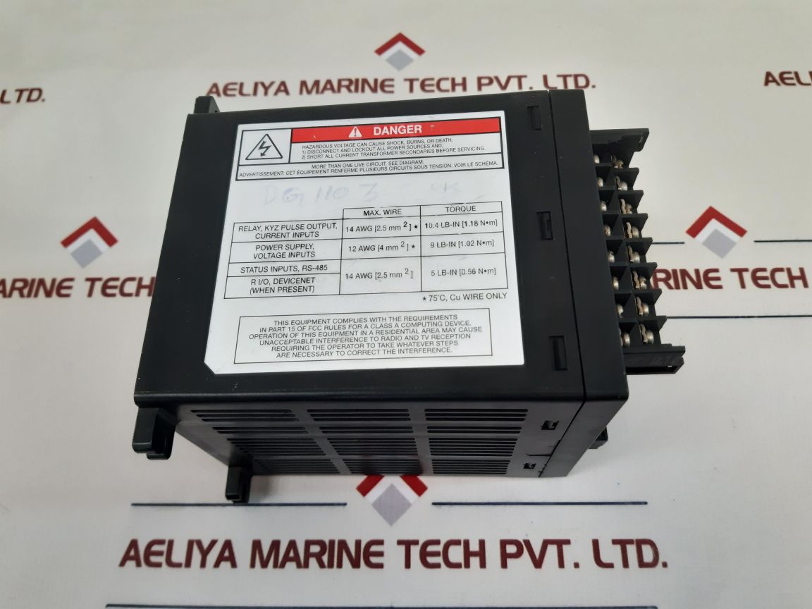 Allen-bradley 1404-m 405A-ent Ethernet Power Monitor Ser B