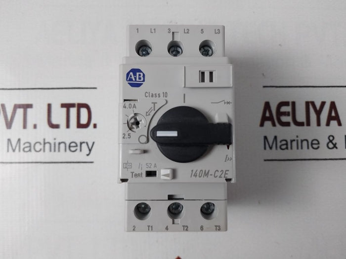 Allen-bradley 140M-c2E-b40 Motor Protector Circuit Breaker Ser: C