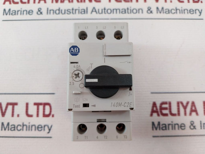Allen-bradley 140M-c2E-b40 Motor Protector Circuit Breaker Series A 2.5.4.0A