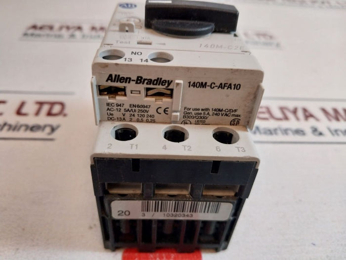 Allen-bradley 140M-c2E-c10 Motor Protection Circuit Breaker A-b Ac-3 130A