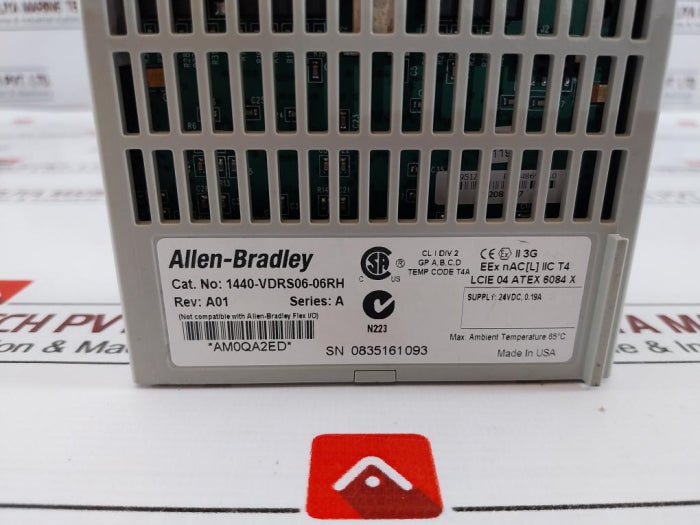 Allen-bradley 1440-vdrs06-06Rh Direct Vibration Sensor 24Vdc, 0.19A, Xm-161