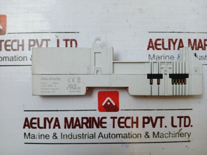 Allen-bradley 1734-tops Terminal Base Point I/O One Piece 8 Spring Clamp