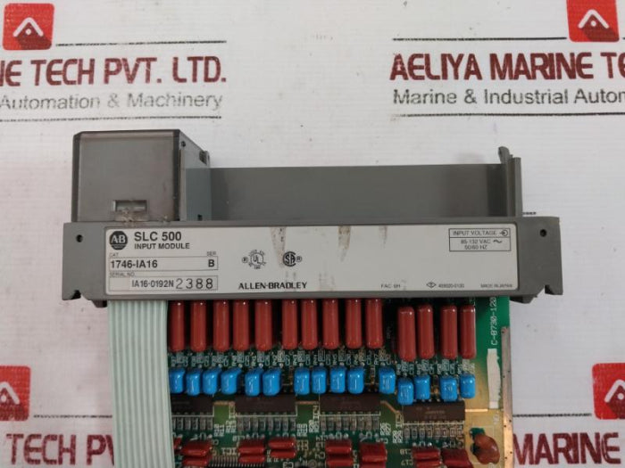 Allen-bradley 1746-ia16 Slc 500 Input Module 85-132Vac 16-point Digital