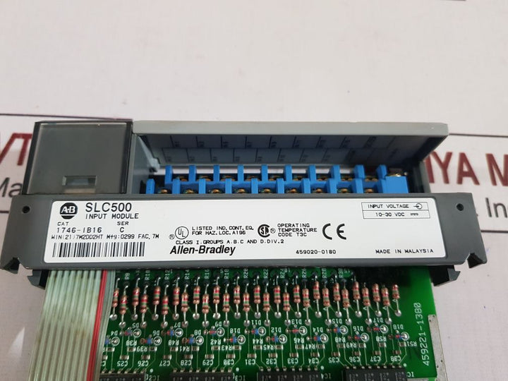 Allen-bradley 1746-ib16 Digital Input Module 459221-1380 Slc500