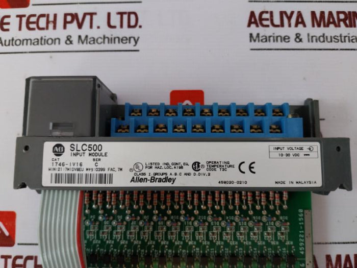 Allen-bradley 1746-iv16 Input Module Slc500 Ser.C 10-30V Dc 94V-0 459020-0210