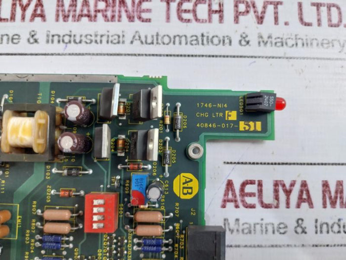 Allen-bradley 1746-ni4 Printed Circuit Board, 40846-017-51, 40846-016-04A