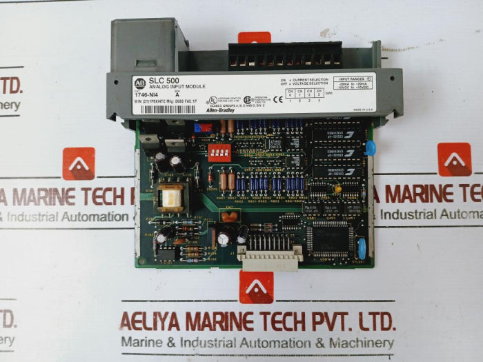 Allen-bradley 1746-ni4 Ser A Analog Input Module Slc 500 1P0Ki4Tc