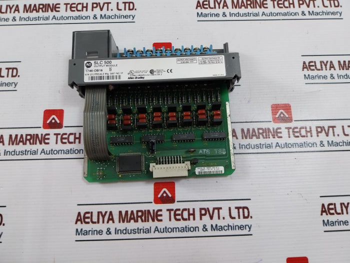 Allen-bradley 1746-ob16 Output Module 10-50 Vdc 40851-153-02A