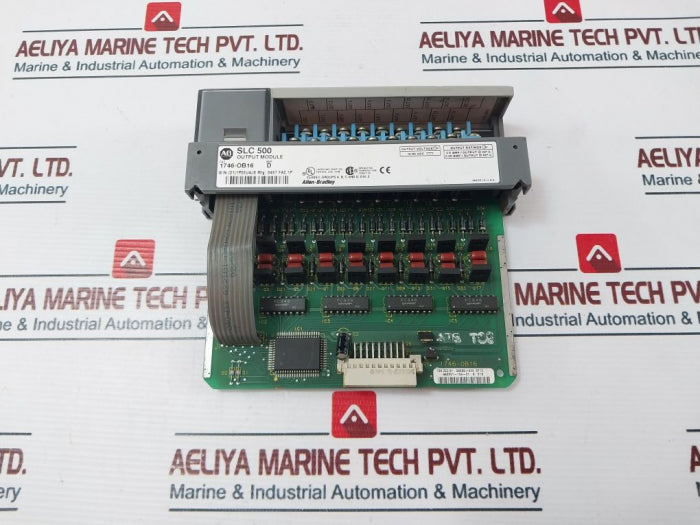 Allen-bradley 1746-ob16 Plc Output Module 10-50V