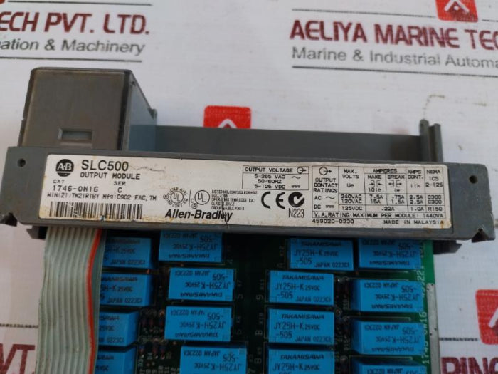 Allen-bradley 1746-OW16 16 Point Digital Output Module 50/60HZ 4590200330 1440VA