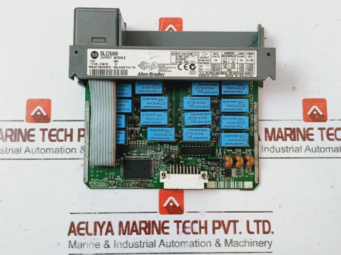 Allen-bradley 1746-ow16 Slc500 16 Point Digital Output Module Ser D 1440Va