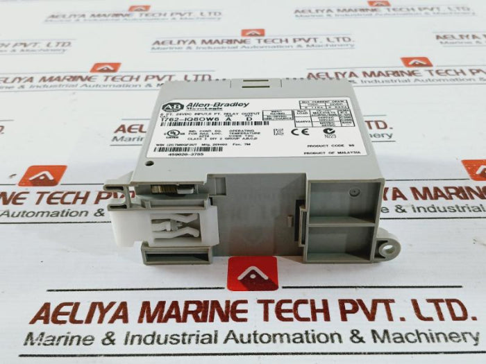 Allen-bradley 1762-iq8Ow6 Micro Logix 14 Point Digital Comb Module, Rev. D