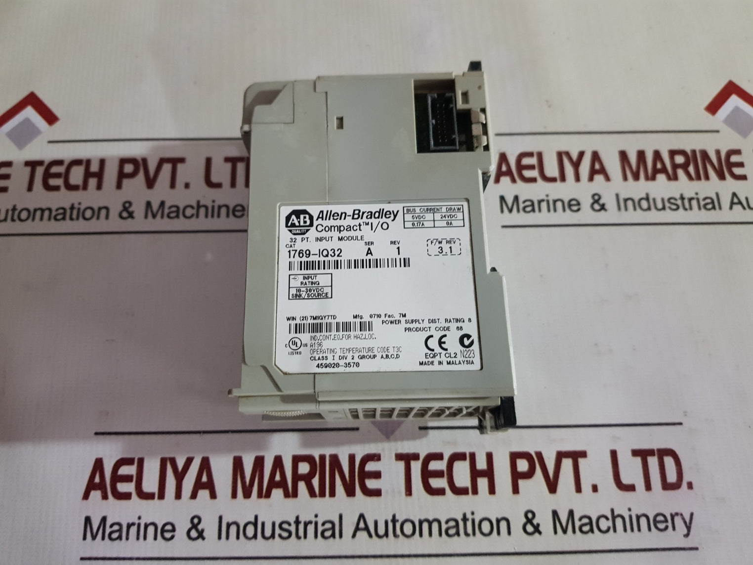 Allen-bradley 1769-iq32 Compact I/O 32 Pt. Input Module Used