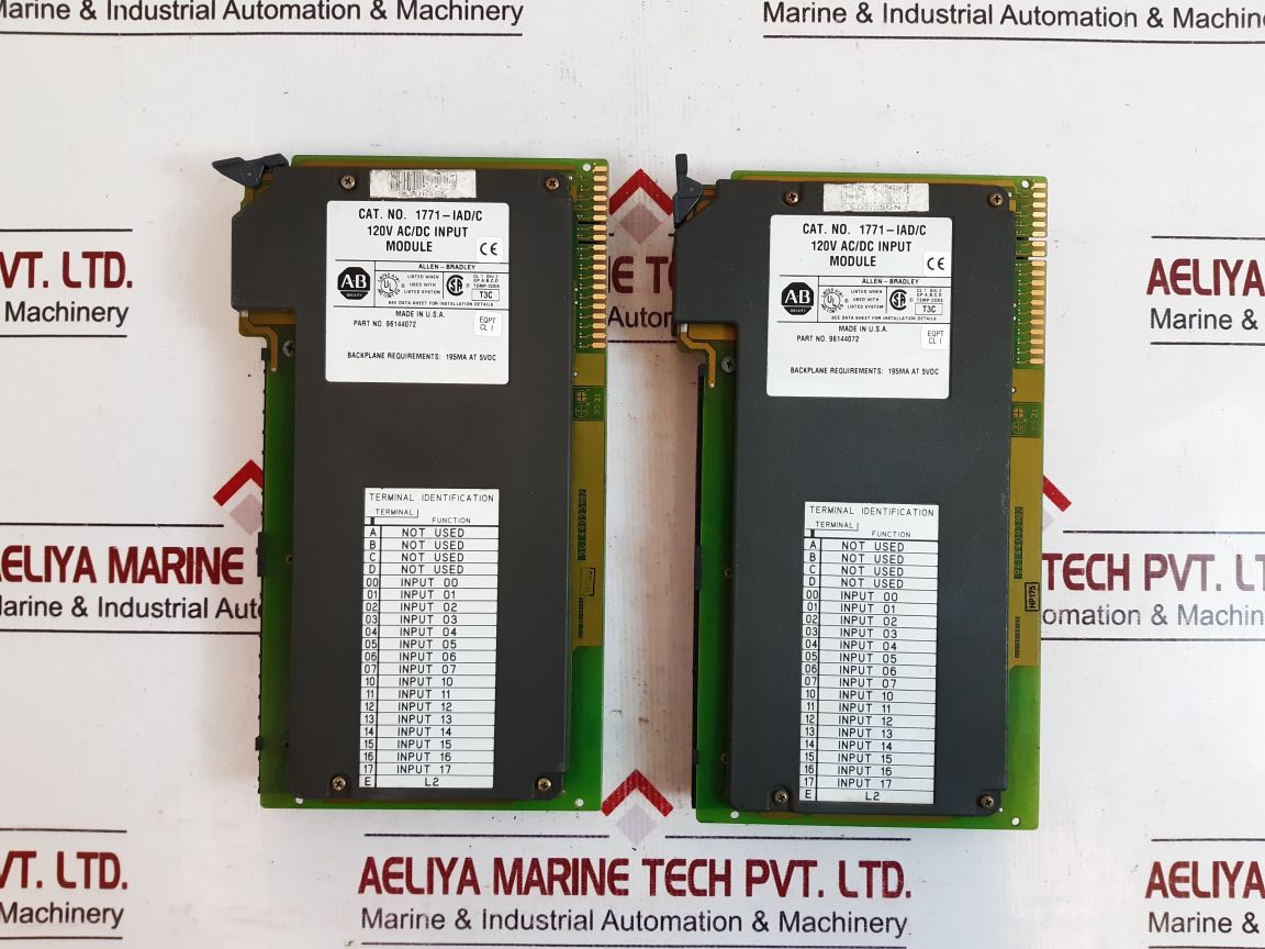 Allen-bradley 1771-IAD/C 120V AC/DC input module 96144072