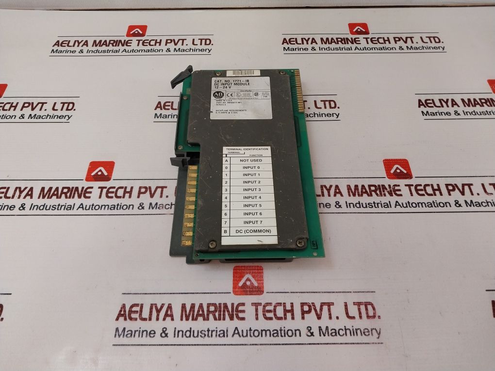 Allen-bradley 1771-ib Dc Input Module 96056272 B01 12-24 V