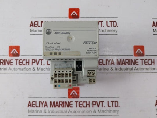 Allen-bradley 1794-adn Flex I/O Devicenet Adapter Module Rev B01 24Vdc 400Ma