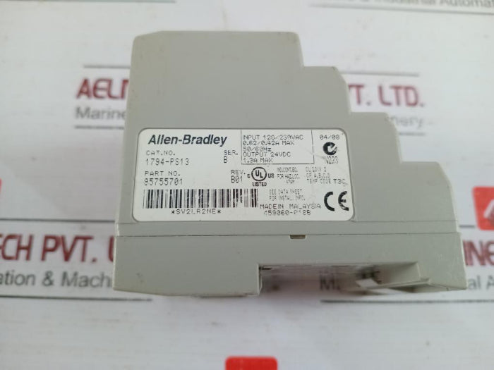 Allen-bradley 1794-ps13 Flex I/O Power Supply Module 24Vdc, 1.3A Max, Ser. B