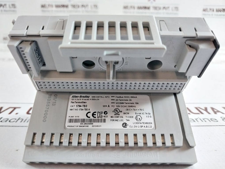 Allen-bradley 1794-tb3 Flex I/O Terminal Base Unit