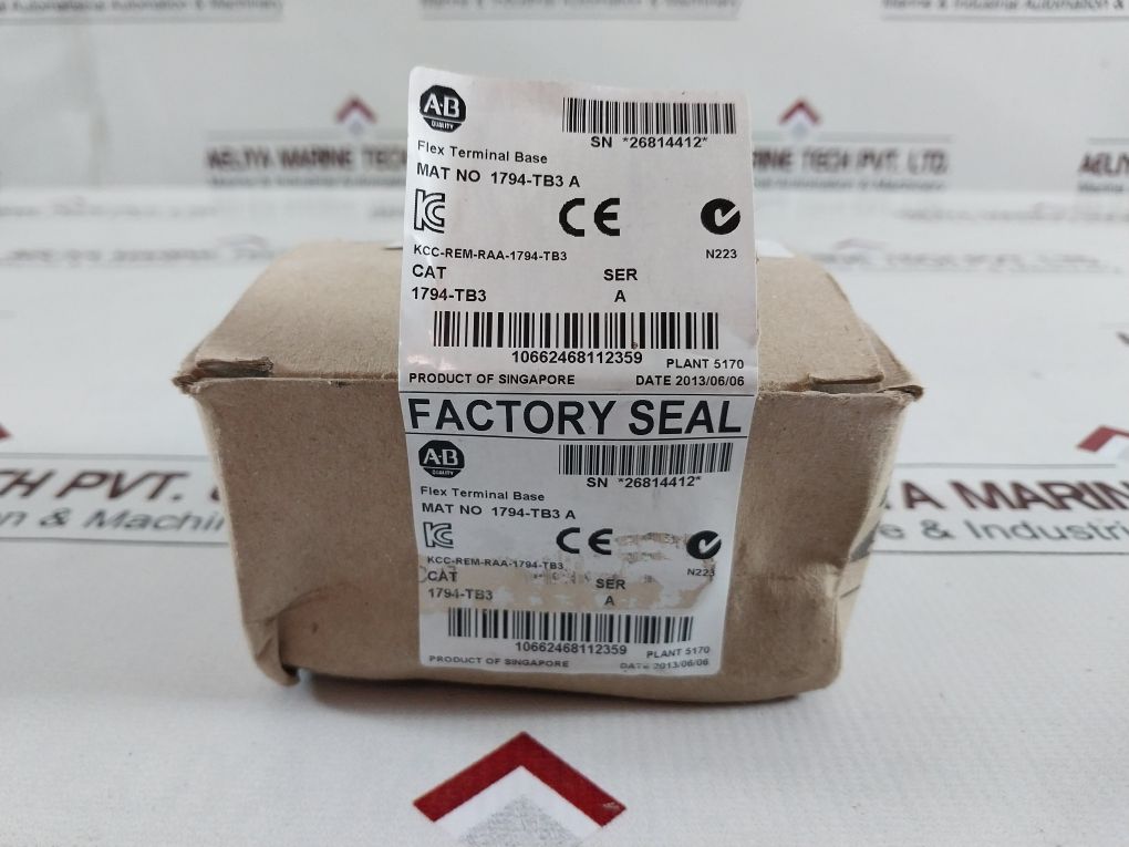 Allen-bradley 1794-tb3 Flex I/O Terminal Base Unit