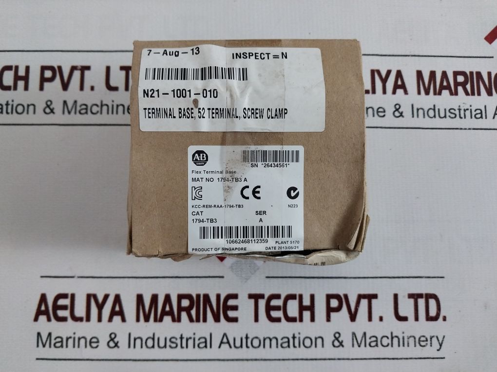 Allen-bradley 1794-tb3 Flex I/O Terminal Base Unit