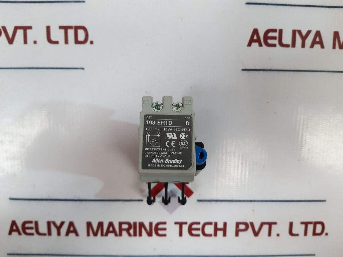 Allen-bradley 193-er1D Ser.D Electrical Reset